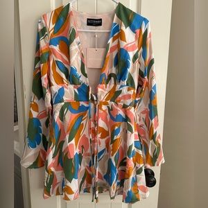 Kittenish ‘Stand Out Printed Mini Dress’